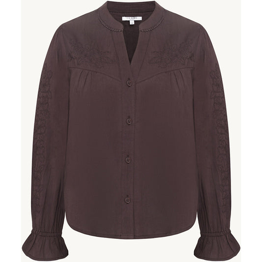 CLAIRE CWShiloh Shirts 4565 Chocolate