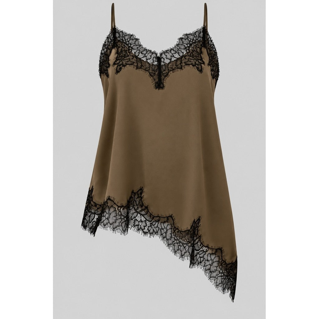 CLAIRE CWShirley- Slip top Shirts 4561 Bison