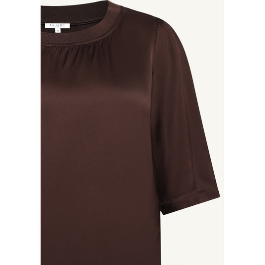 CLAIRE CWSonia Shirts 4565 Chocolate