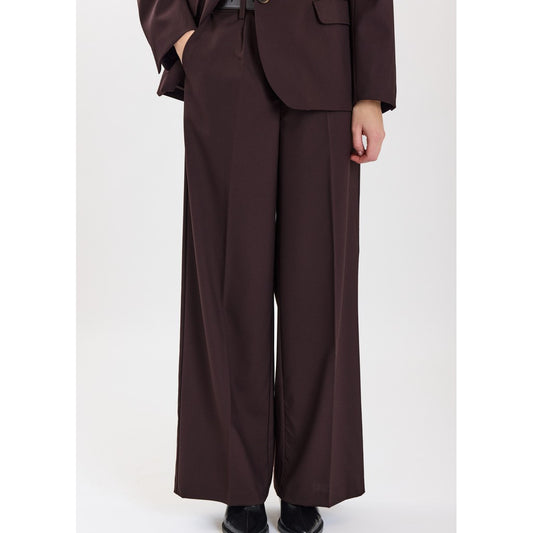 CLAIRE CWTaniah Trousers 4565 Chocolate