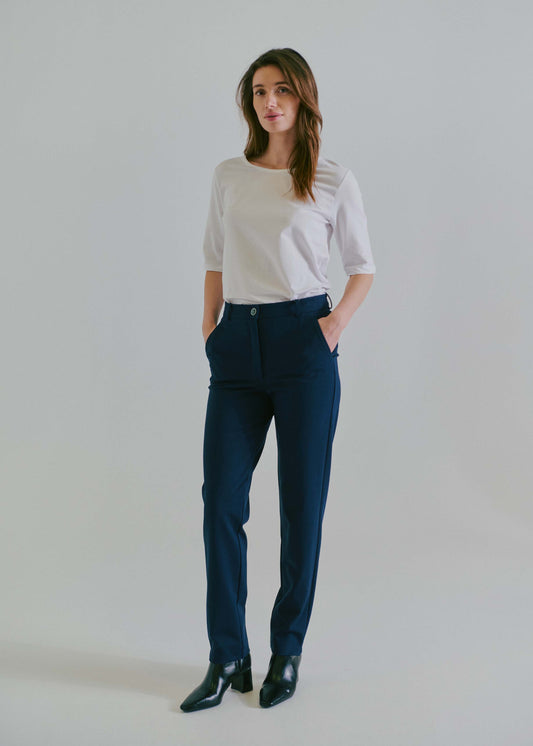 CLAIRE CWTeja-S Trousers 3151 Dark Navy