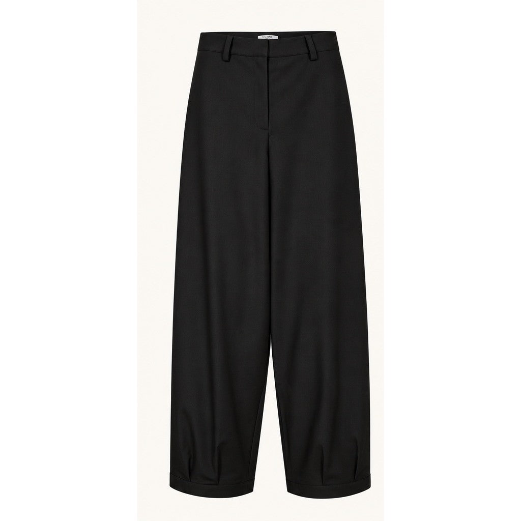 CLAIRE CWTimiza Barrel pants Trousers 3244 Black