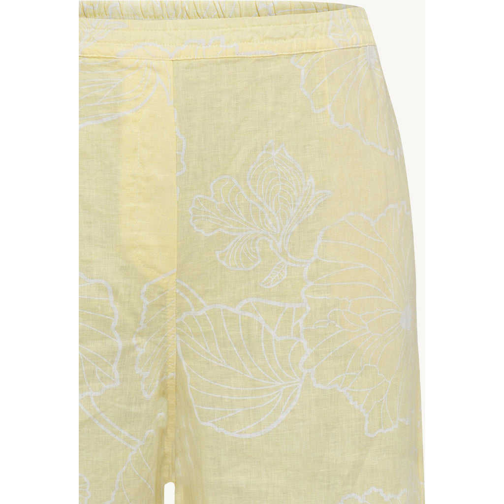 CLAIRE CWTinca Trousers 4626 Pale Yellow