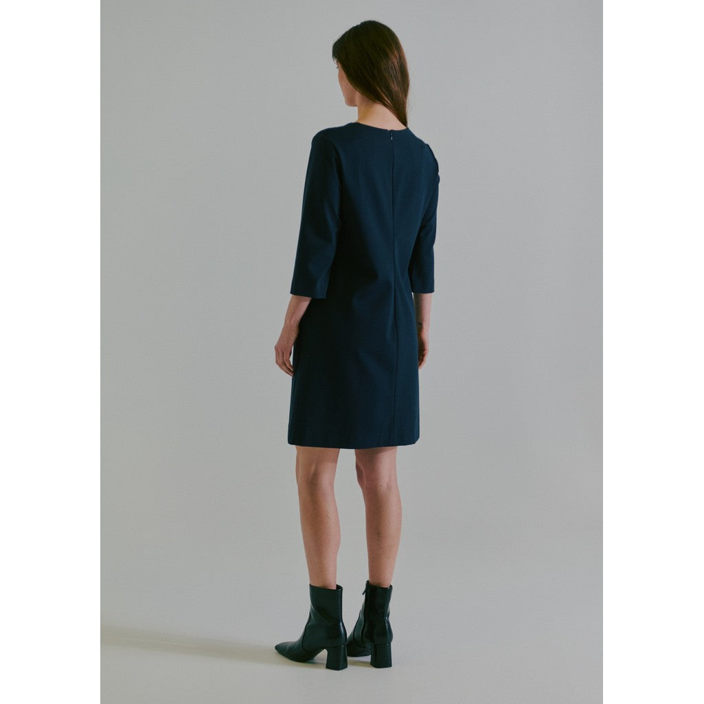 CLAIRE Dress CWDenisa Dresses 3151 Dark Navy