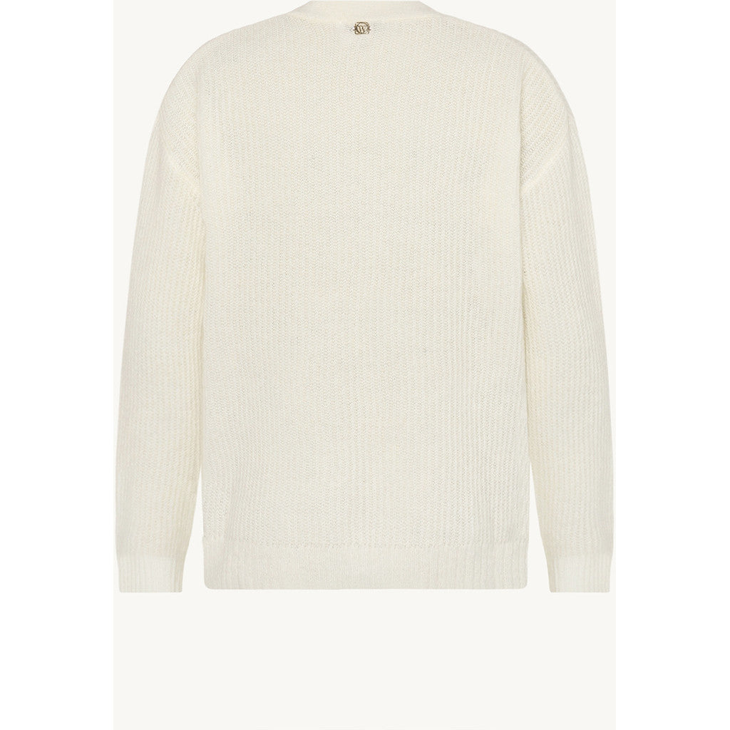 CLAIRE Knit CWCajsa Cardigan 3270 Ivory