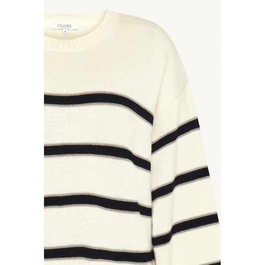 CLAIRE Knit CWPalina Pullover 3270 Ivory