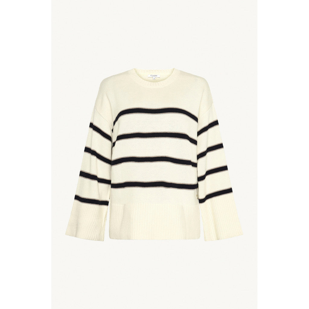 CLAIRE Knit CWPalina Pullover 3270 Ivory