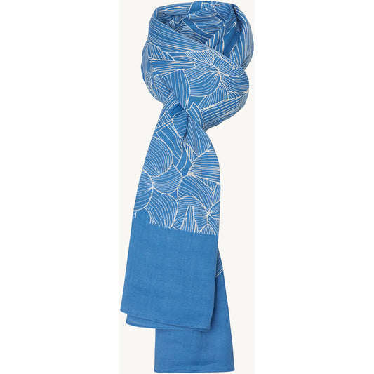 CLAIRE Scarf CWFigen Scarf 4155 Blue Iris