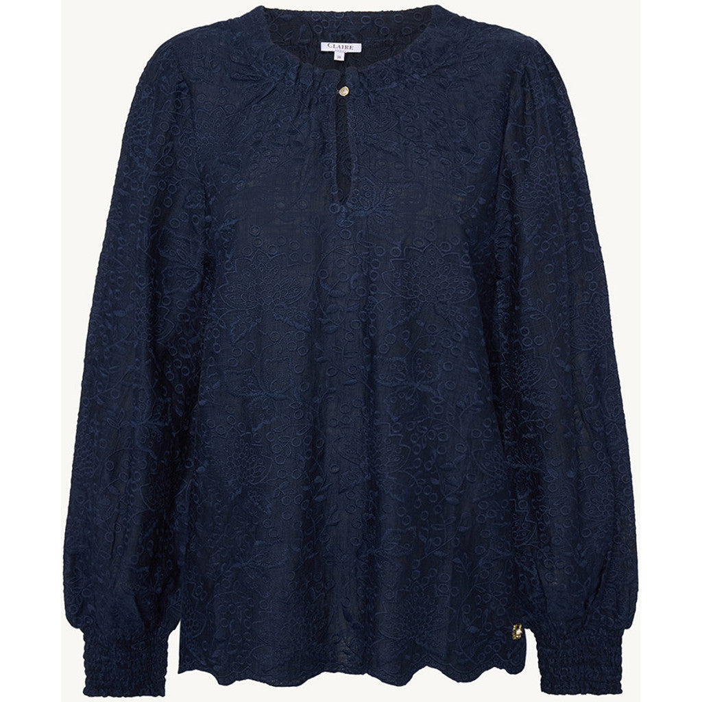 CLAIRE Shirt CWRaquel AOE Shirts 3151 Dark Navy
