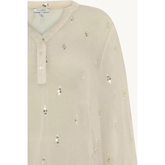 CLAIRE Shirt CWRasmia Shirts 3261 Sand Stone