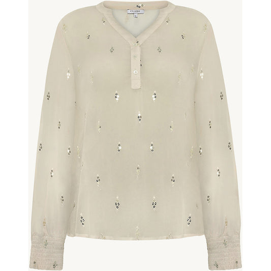 CLAIRE Shirt CWRasmia Shirts 3261 Sand Stone