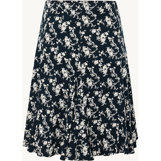 CLAIRE Skirts CWNatika Silhouette Skirts 3151 Dark Navy