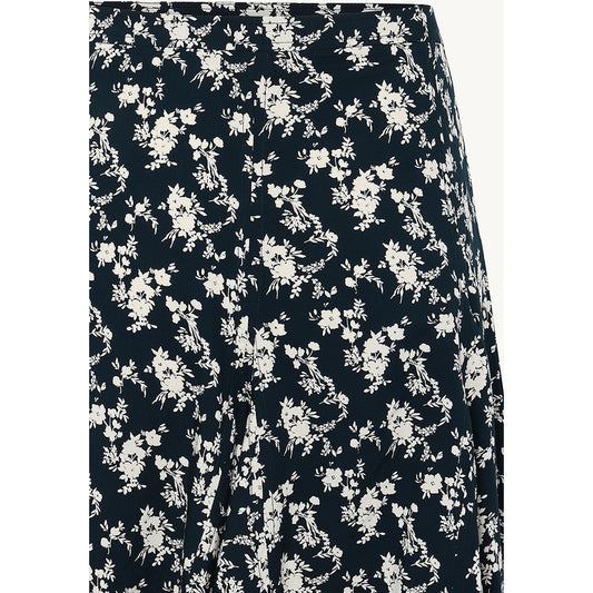 CLAIRE Skirts CWNatika Silhouette Skirts 3151 Dark Navy