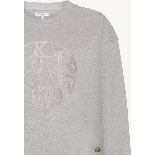 CLAIRE Sweatshirt CWSinead Sweatshirt 1218 Soft Grey Melange