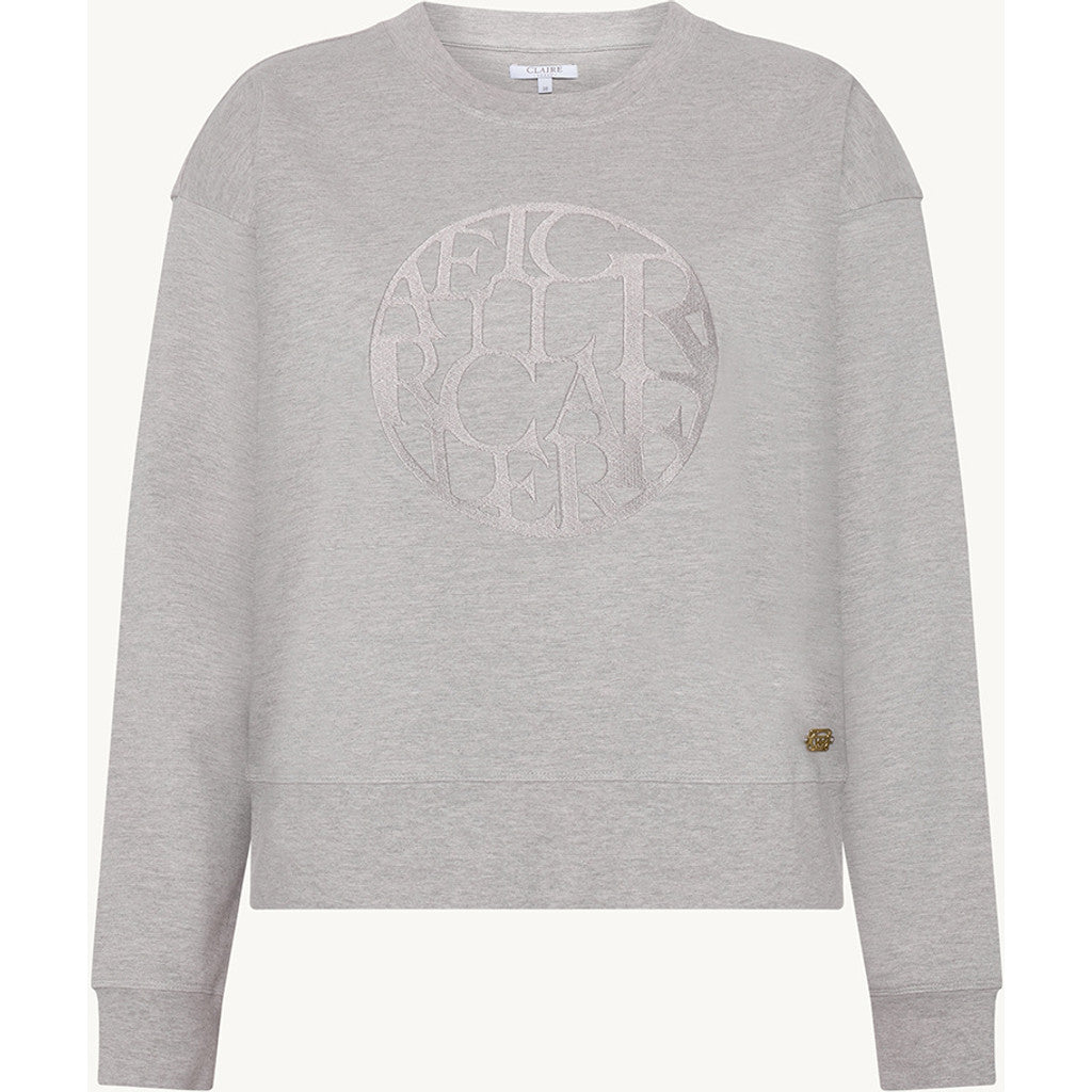 CLAIRE Sweatshirt CWSinead Sweatshirt 1218 Soft Grey Melange