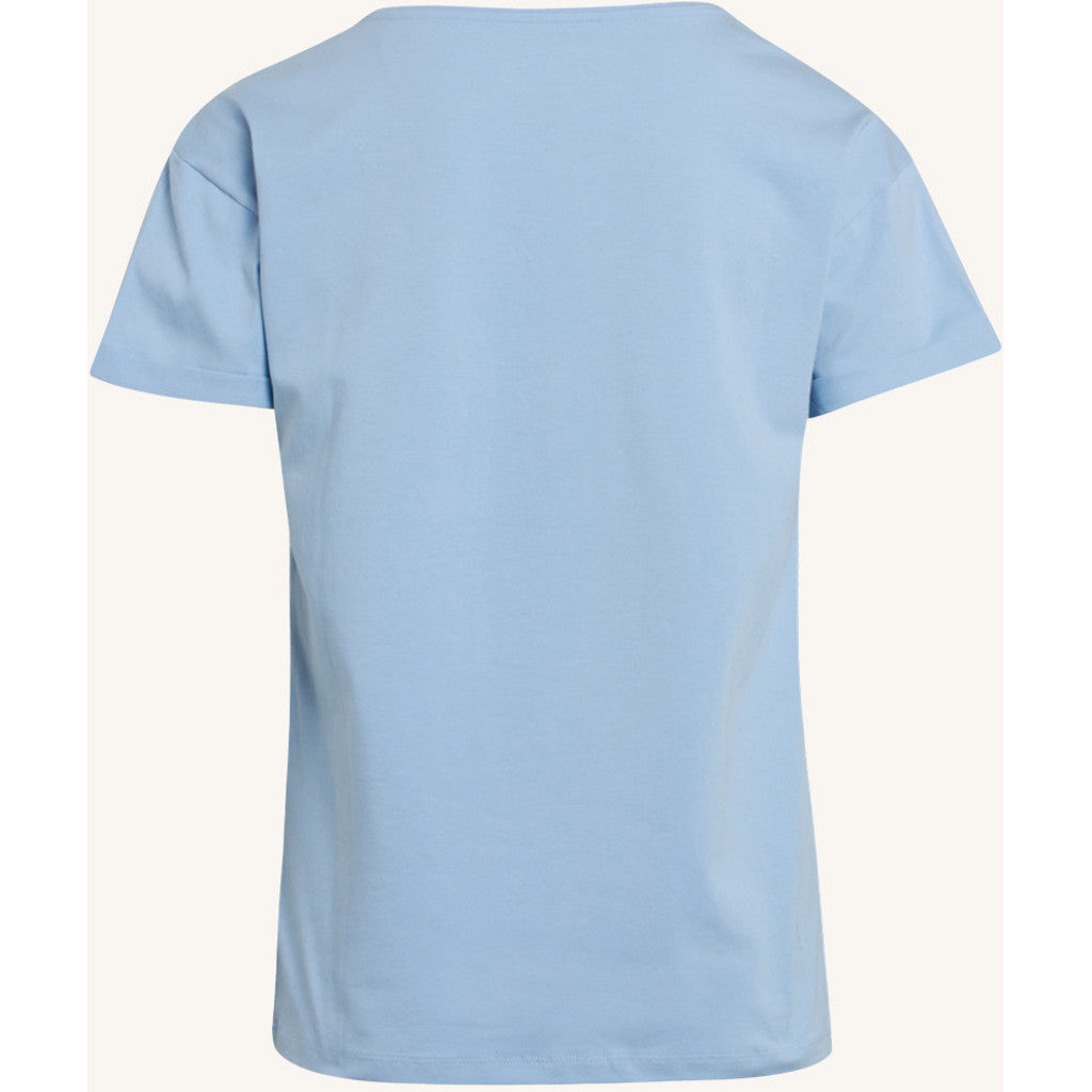 CLAIRE T-shirt CWAiofe T-shirt S/S 3106 Blue Bird