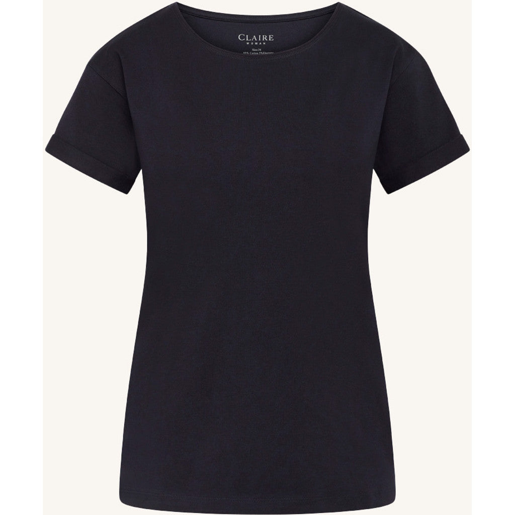 CLAIRE T-shirt CWAiofe T-shirt S/S 3151 Dark Navy