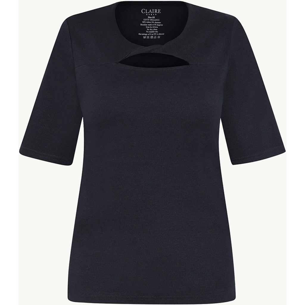 CLAIRE T-shirt CWAislynn T-shirt L/S 3151 Dark Navy