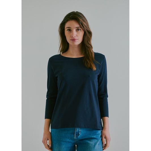 CLAIRE T-shirt CWAlba T-shirt L/S 3151 Dark Navy