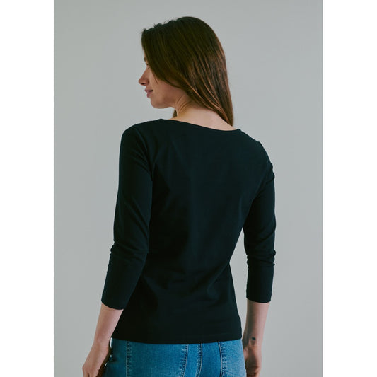 CLAIRE T-shirt CWAlba T-shirt L/S 3244 Black