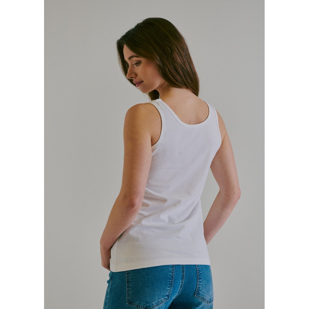 CLAIRE T-shirt CWAlexa Tops 3246 White