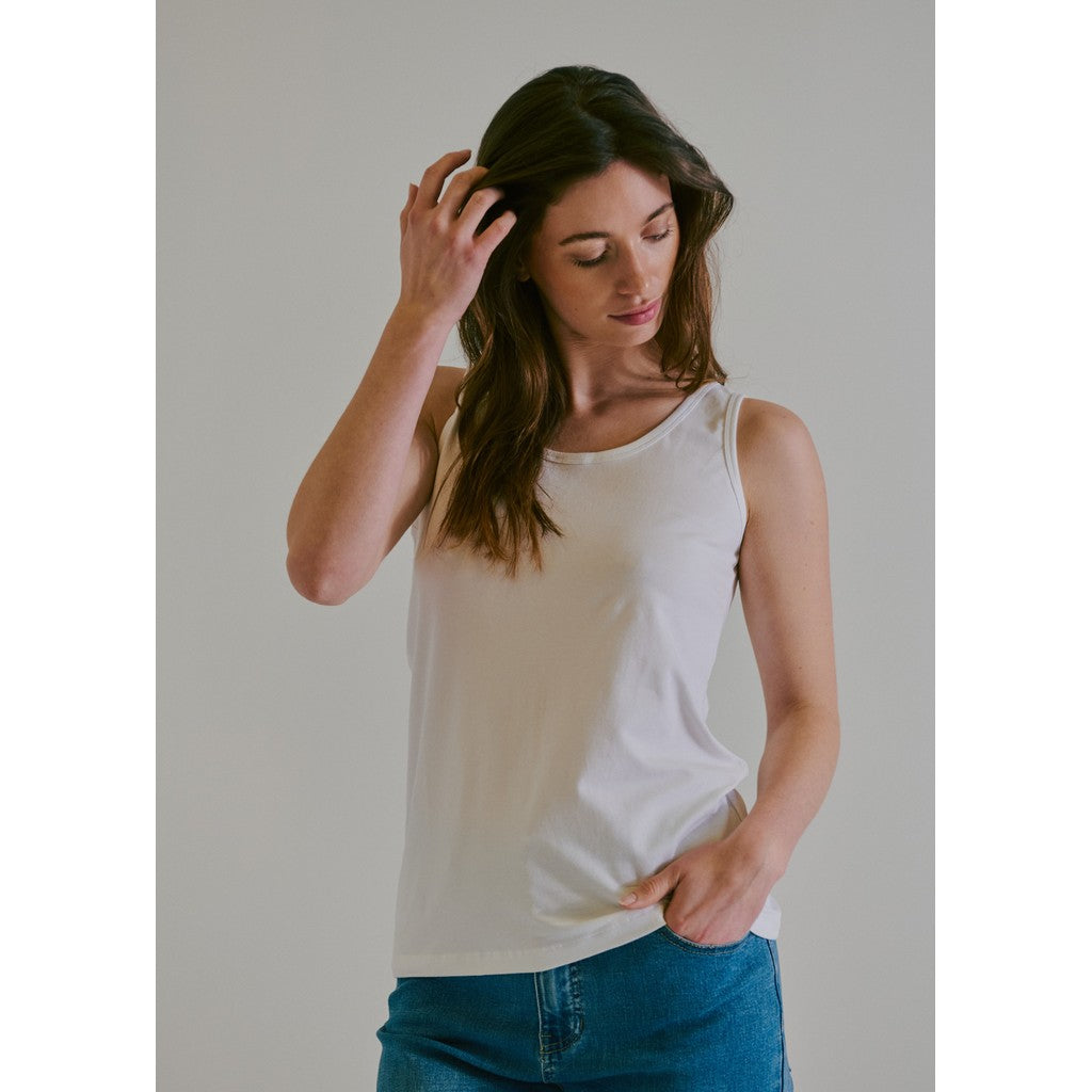 CLAIRE T-shirt CWAlexa Tops 3246 White