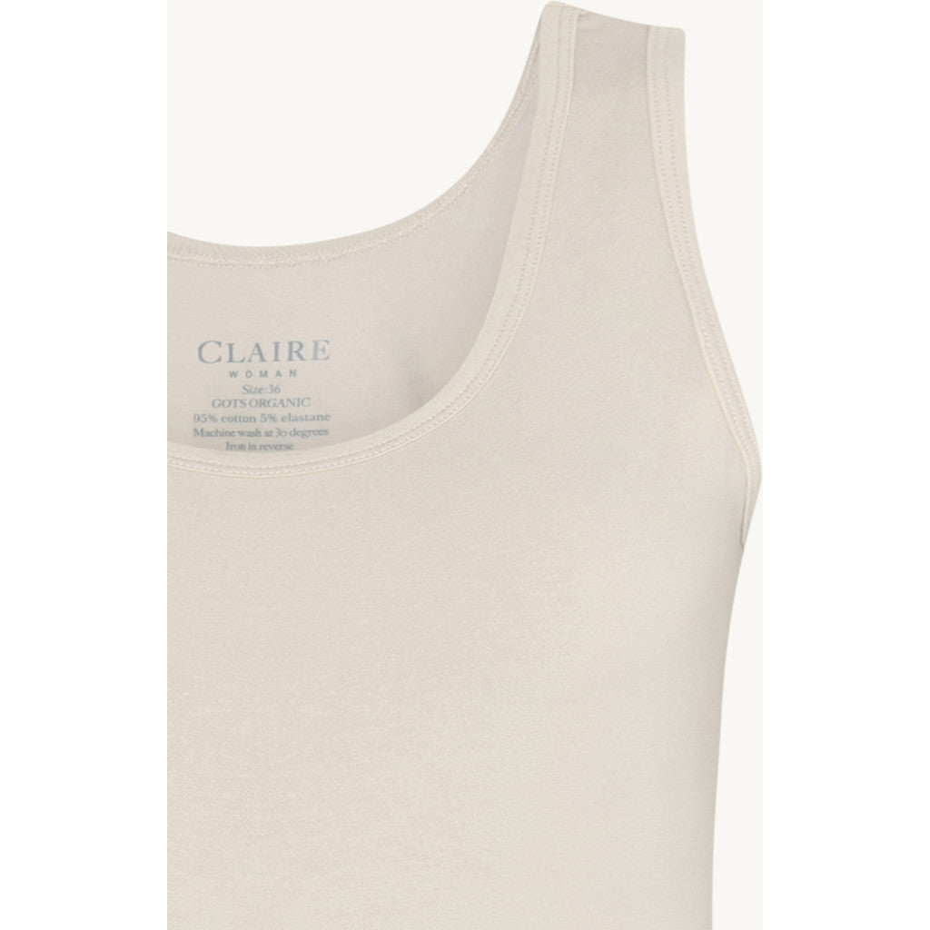 CLAIRE T-shirt CWAlexa Tops 3261 Sand Stone
