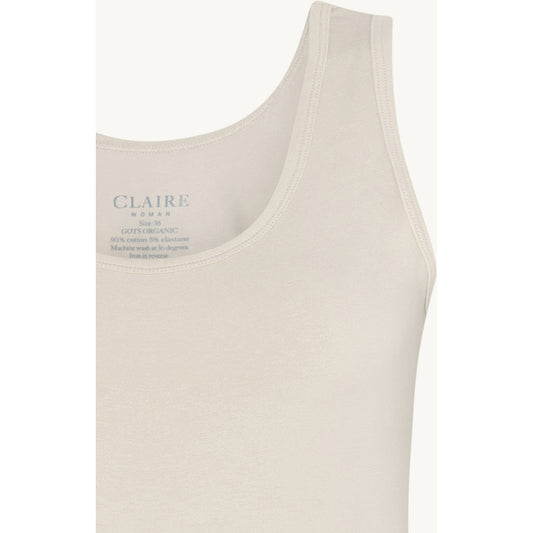 CLAIRE T-shirt CWAlexa Tops 3261 Sand Stone