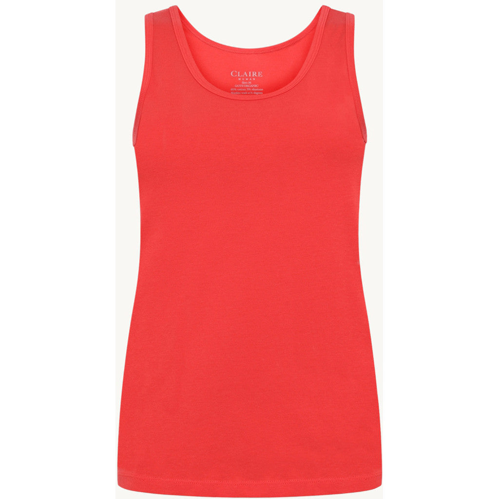 CLAIRE T-shirt CWAlexa Tops 4352 Sweet Red