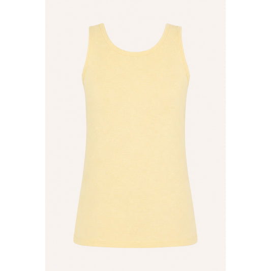 CLAIRE T-shirt CWAlexa Tops 4626 Pale Yellow