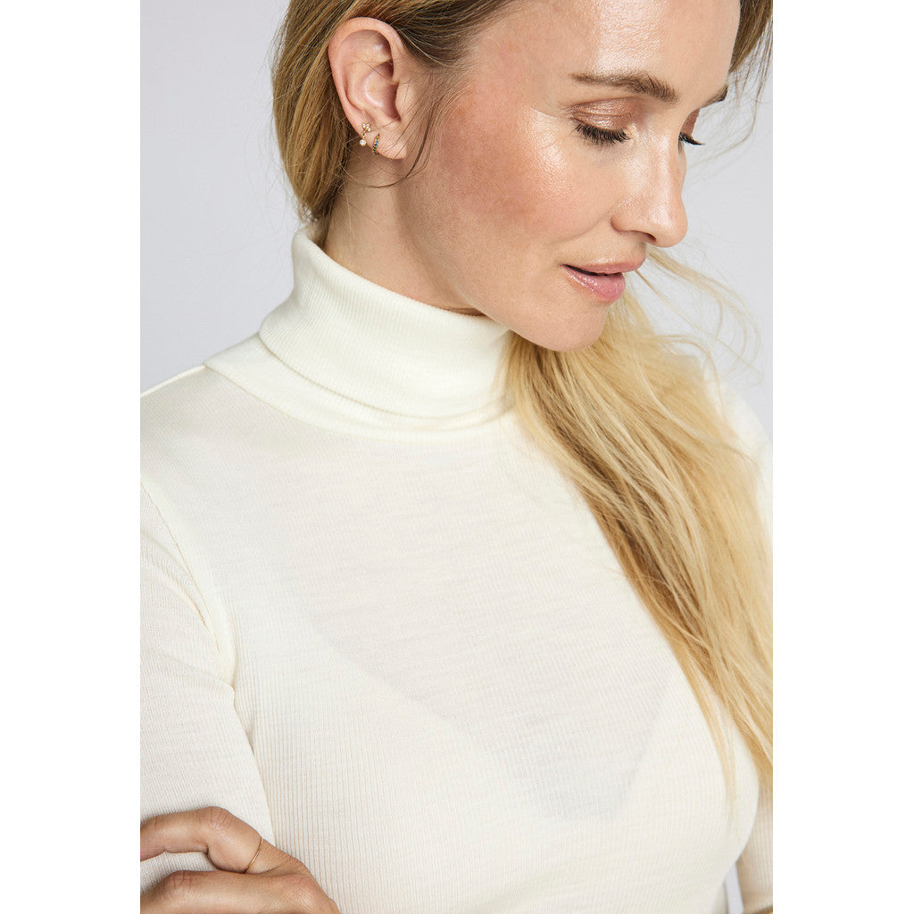 CLAIRE T-shirt CWAlys Slipdress 3270 Ivory