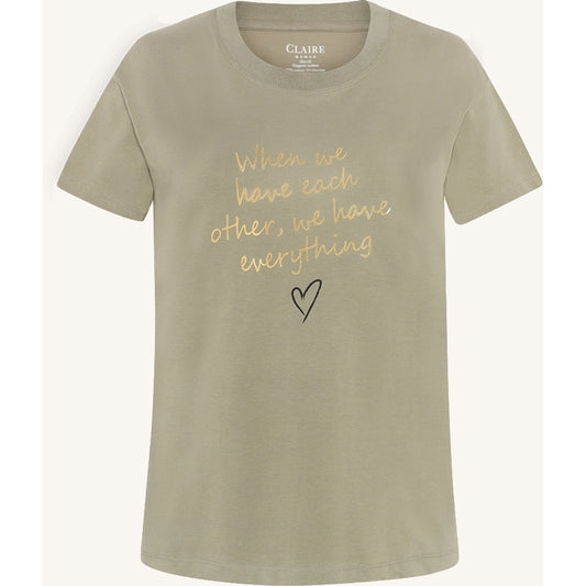 CLAIRE T-shirt CWAmani T-shirt S/S 4441 Trekking