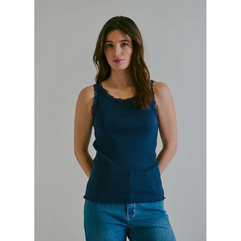 CLAIRE T-shirt CWAngela Tops 13129 Blues Melange