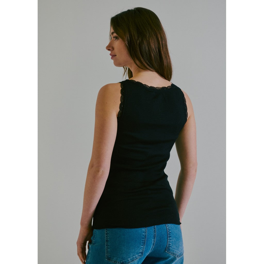 CLAIRE T-shirt CWAngela Tops 3244 Black