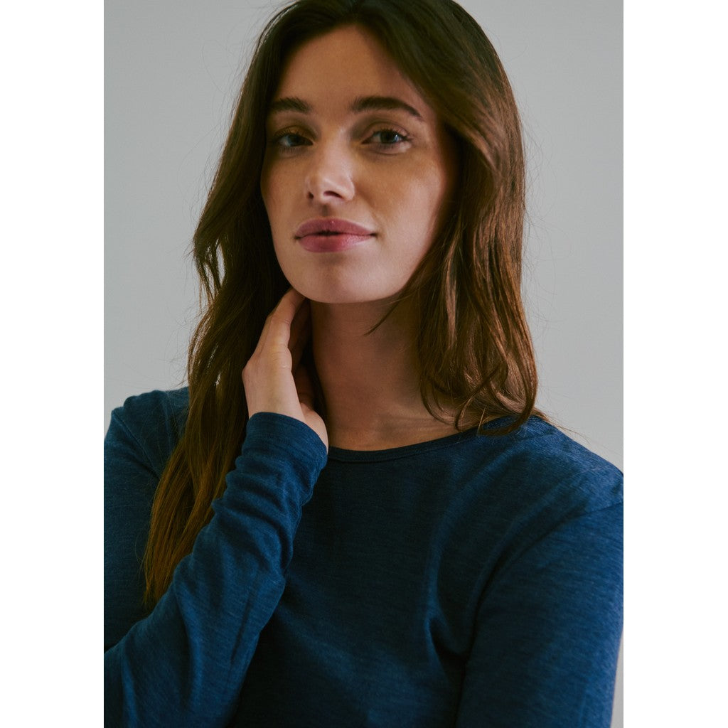 CLAIRE T-shirt CWAubree Slipdress 13129 Blues Melange