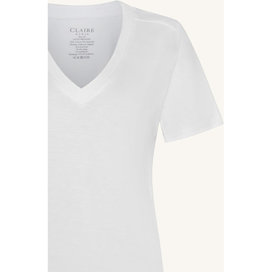 CLAIRE T-shirt CWAubriana T-shirt S/S 3246 White
