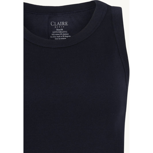 CLAIRE T-shirt CWAvery Tank Top 3151 Dark Navy