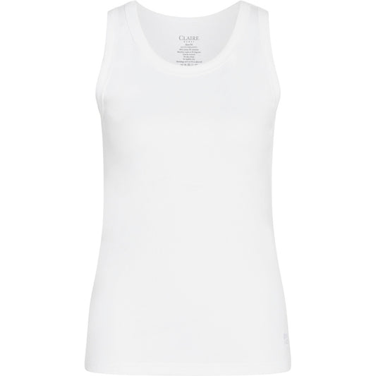 CLAIRE T-shirt CWAvery Tank Top 3246 White