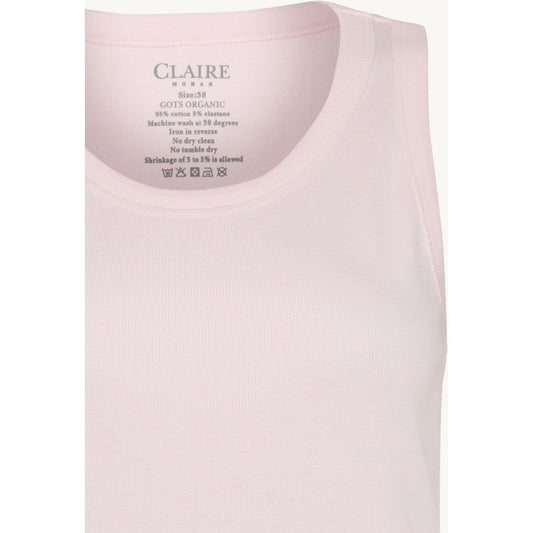 CLAIRE T-shirt CWAvery Tank Top 4306 Pink Touch